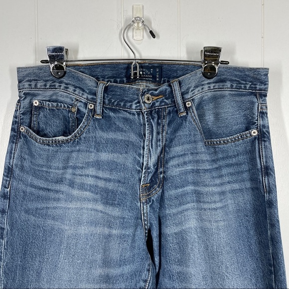 Lucky Brand Men's 221 Original Straight Blue Jeans Size 33/32 - Picture 3 of 11
